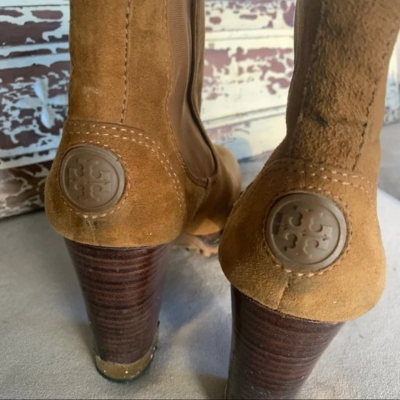 Tory Burch Suede Booties - Picture 8 of 16